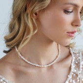 Colier perle naturale albe si argint 40 cm DiAmanti 234-116C-G